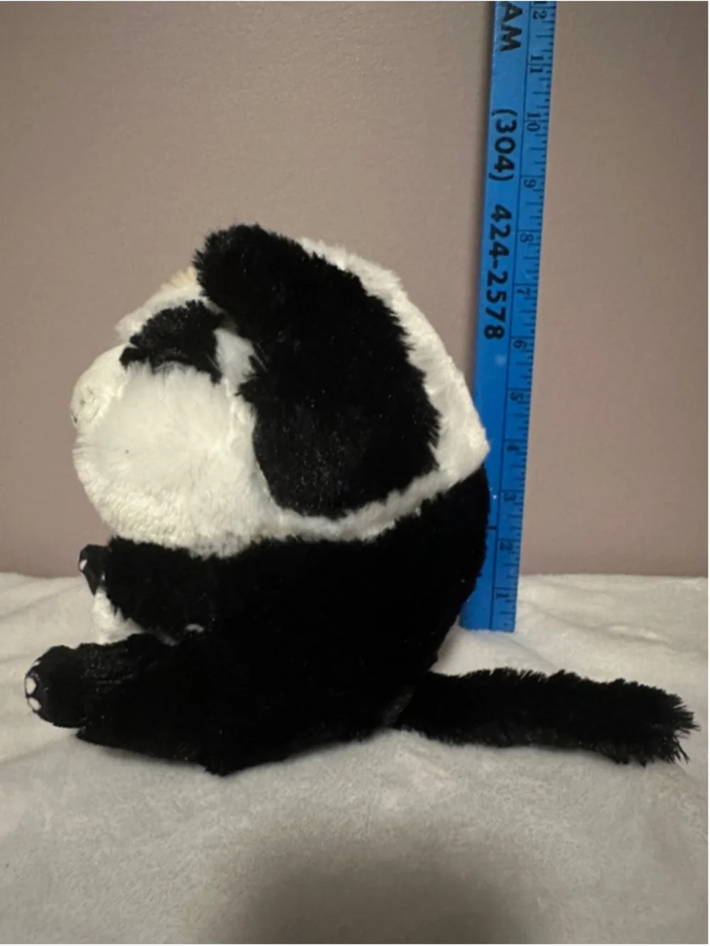 Nanco Belly Buddies Calico Cat Plush Stuffed Animal Toy 8